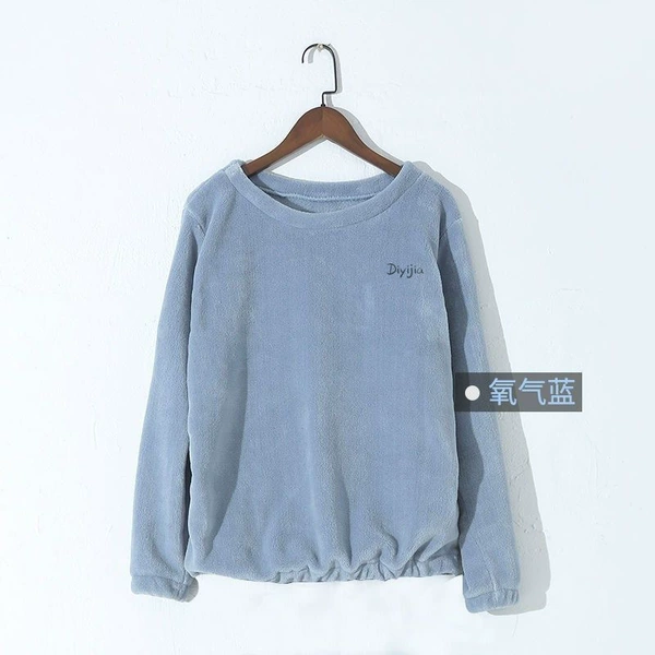 Warm single top-oxygen blue