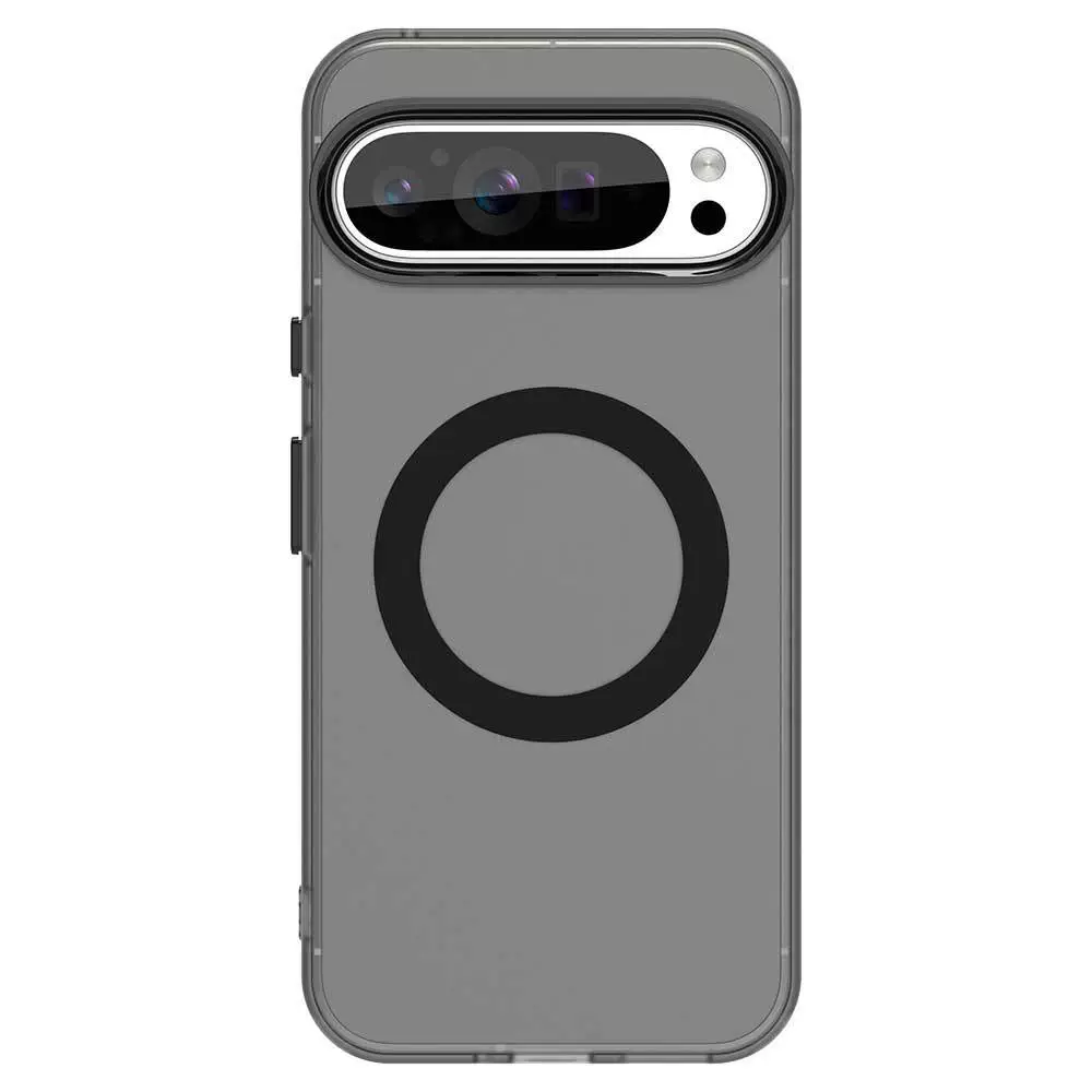 Магнитный чехол для телефона для Google Pixel 9 Pro XL, матовый защитный корпус с датчиком