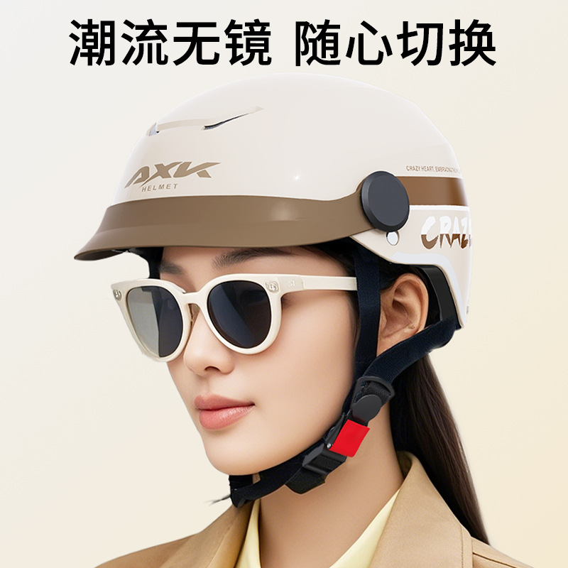 3C certificado casco de coche eléctrico para hombre y mujer batería motocicleta 2025 nuevo medio casco de verano cuatro estaciones casco de seguridad universal