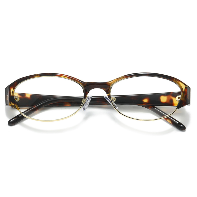 2026 New Style Unique Oval Niche Eyebrow Frame Prescription Eyeglasses Trendy Unisex Artistic Retro Non-Prescription Eyeglass Frames 2026 New Style Unique Oval Niche Eyebrow Frame Prescription Eyeglasses Trendy Unisex Artistic Retro Non-Prescription Eyeglass Frames
