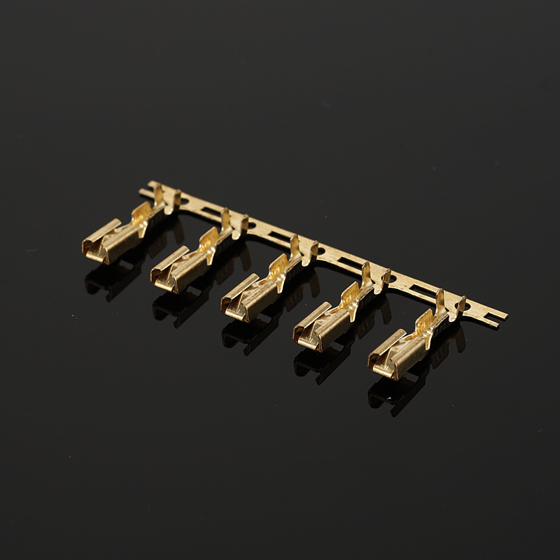 廠家供應DJ621-E2.8A(2.8四方插連帶插簧電纜銅管端子規格齊全