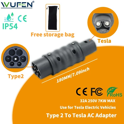 EV şarj adapterləri, Specializes in Supplying New Energy - european-standard-to-tesla-type2-tesla