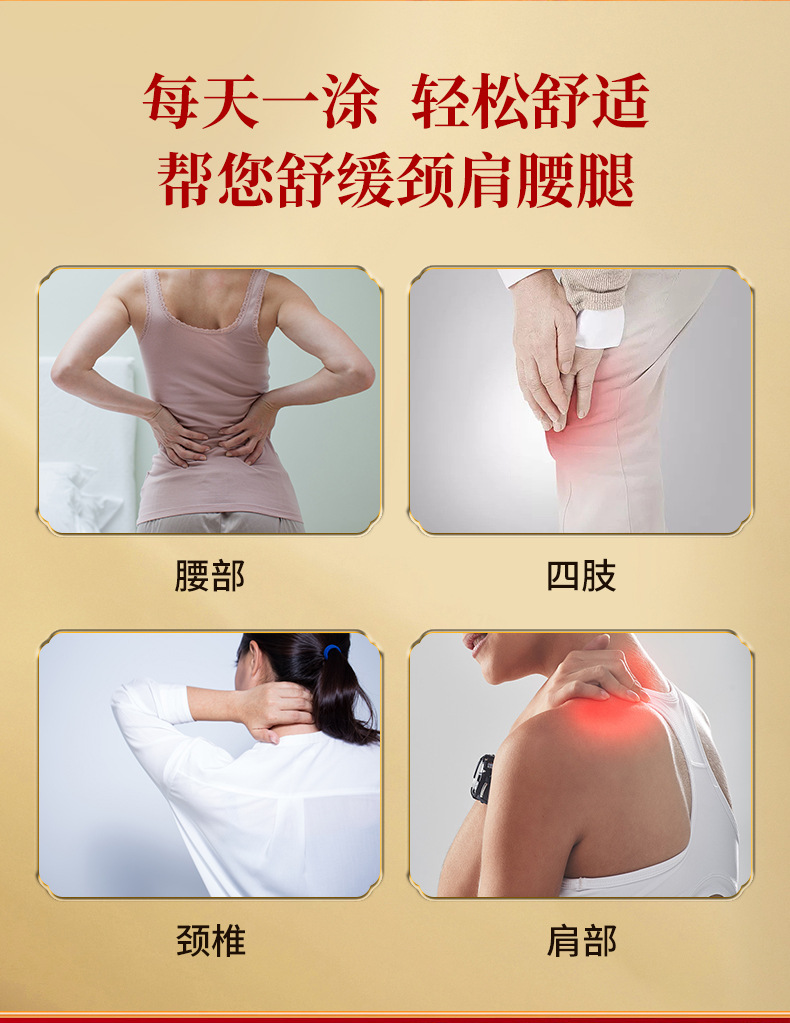Herbal Pain Relief Spray External Analgesic Liniment for Neck Shoulder Waist and Leg Discomfort 50ml specifications