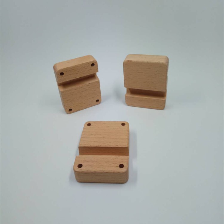 メーカー生産携帯電話ベース携帯電話スタンドipadベーススタンドブナゴム木荷木松木可diy|undefined