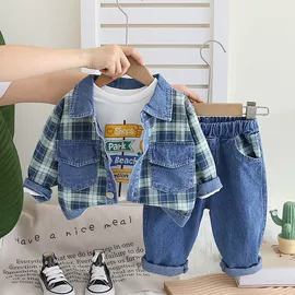 童裤;童套装;普通外套