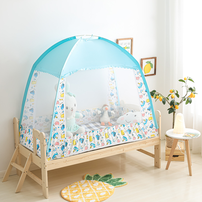 Class A children's mosquito net baby's mosquito net installation-free yurt mosquito net small size mosquito net shading anti-mosquito