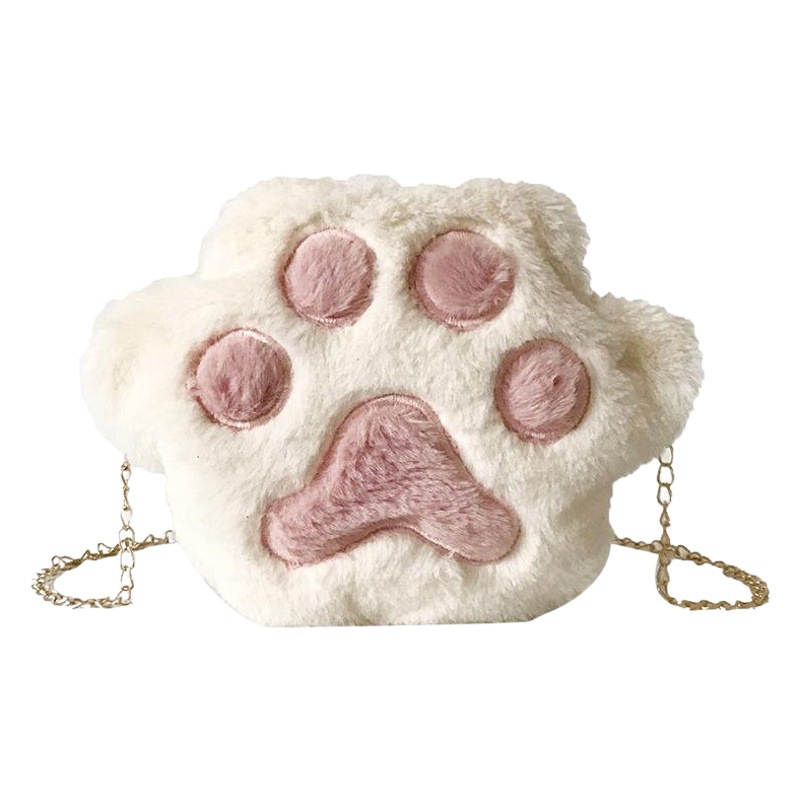 Bolso pequeño para mujeres 2023 nuevo estilo coreano de moda lindo peluda elegante cadena de hombro bolsa Harajuku chica bolsa de mensajero