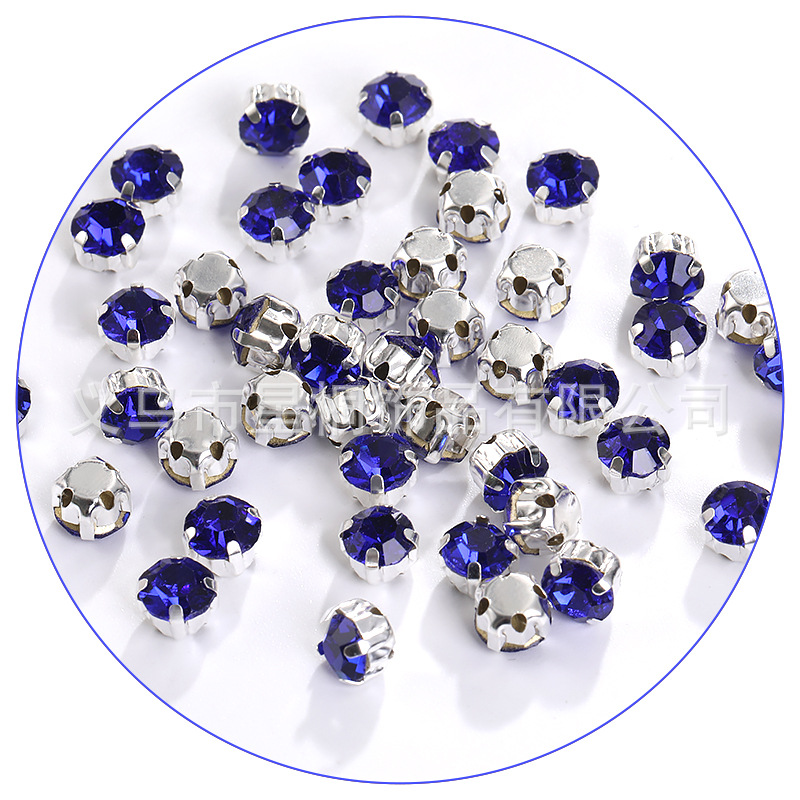 Dark blue (silver base)