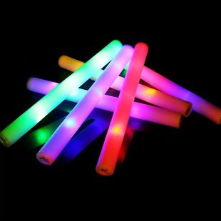 Concert Colorful Fluorescent Stick Flash Stick Bar Party Fluorescent Stick Kindergarten Party Fluorescent Stick Sponge