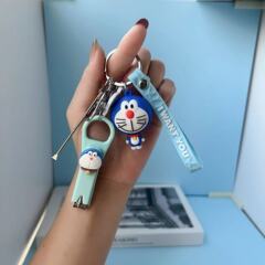 漫画のキーホルダーの耳のスプーンのかばんのペンダントの子供の通用の爪はかわいい子供のペンダントのキーホルダーを切ります。