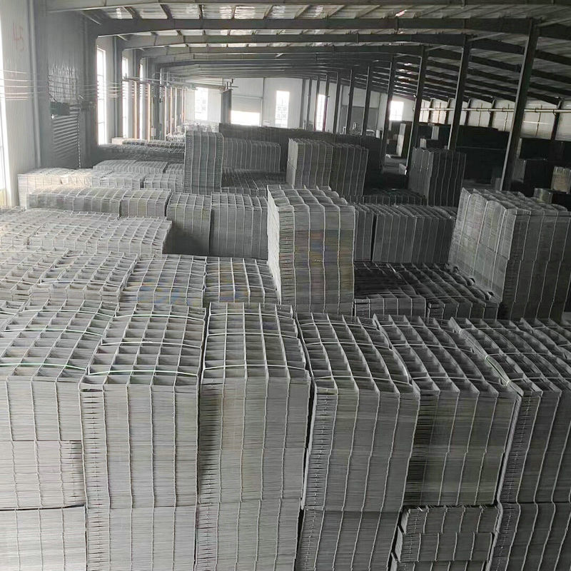 Sitio de construcción de rejilla de refuerzo puente de cemento soldado rejilla de alambre galvanizado rejilla de alambre de acero