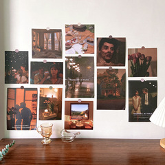 Retro movie posters magazine posters bedroom dormitory wall decoration background photo wall dress up stickers