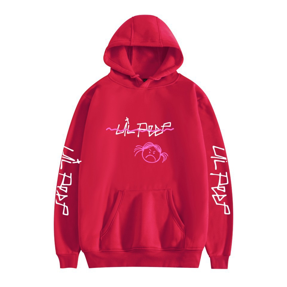 Tendencias europeas y americanas Li street con capucha suéter de cuello redondo con capucha suéter de pareja de otoño e invierno suelto casual