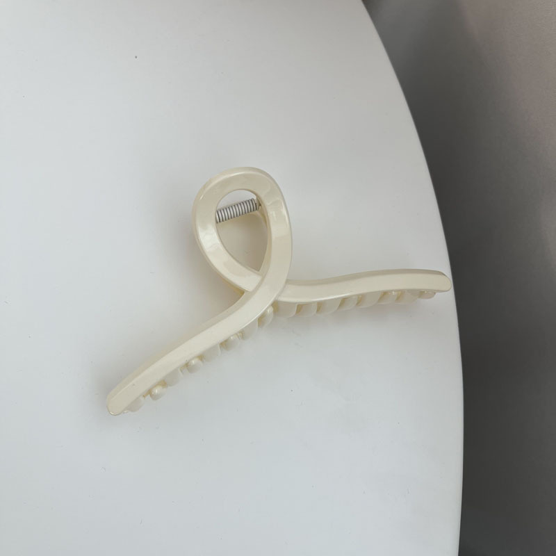 Clip de cabello de alta calidad para mujeres cabeza de plástico detrás de cabello de cabello de gran tamaño raspado de cabello de tiburón al por mayor image 7