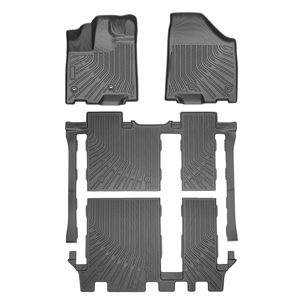 Aplicable a TOYOTA Sienna 2013 - 2020 TPE Foot Pad 3D para todo el tiempo
