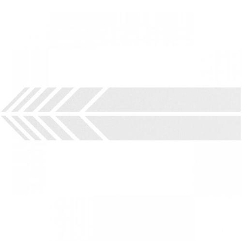 Car rearview mirror decal, stripe car wrap sticker, rearview mirror dual installation sticker