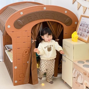 Children's Tent Indoor Home Baby Playhouse Boy Girl Princess Castle Play House Bakery Small House