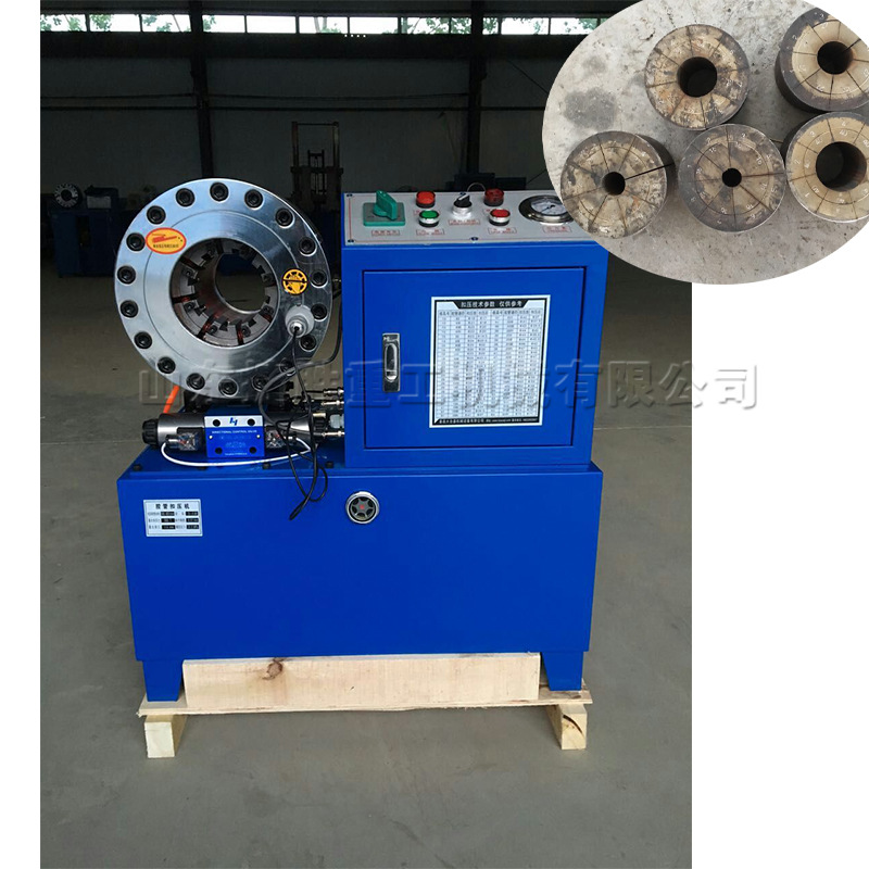 Máquina automática de retracción de tubería de aceite de alta presión tubería metálica equipo de presión de tubería marco invernadero fijación doblador de tubería