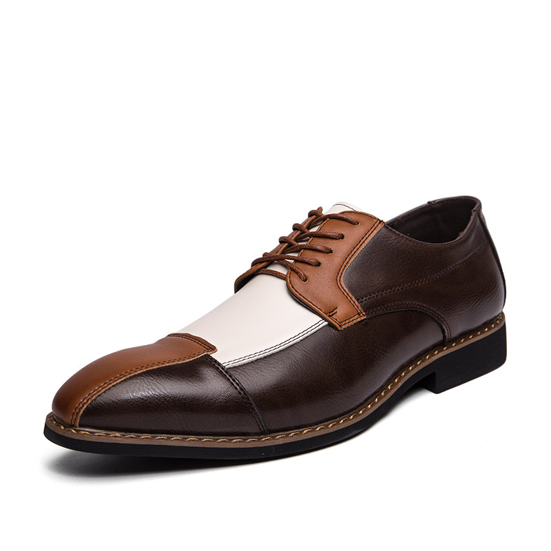 Nuevo otoño transfronterizo de hombres zapatos de moda de hombre zapatos de cuero de negocios de comercio exterior 48 zapatos de boda