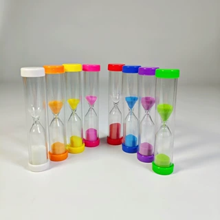 沙漏计时器摆件儿童玩具防摔刷牙计时桌游配件礼品桌面简约时光