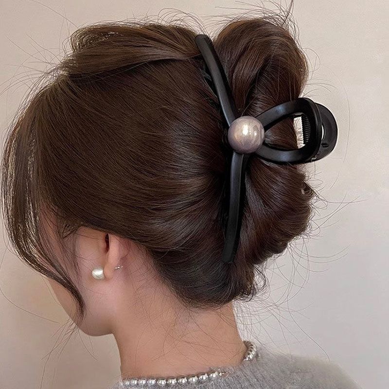 ドーパミンコントラストカラーグリッパー女性のかわいい多用途ヘアピン韓国スタイルのハイエンドヘアピン 2025 新しいアクリルヘアアクセサリー|undefined