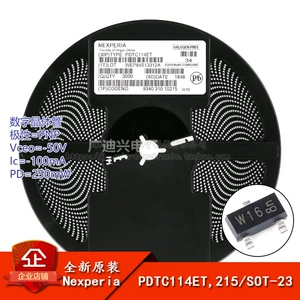 Оригинальный PDTC114ET, 215 Silk Print W16 SOT-23 PNP Digital Transistor Patch Triode