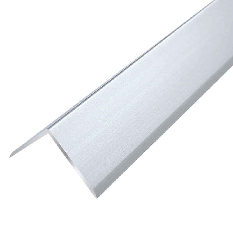 Алюминиевый сплав кремовый ветер L-образный край прямолинейная полоса Алюминиевая полоса нажимная полоса Угловая защитная полоса