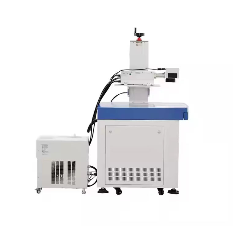 激光打标机紫外UV玉石木制品浮雕树叶叶雕贝壳切割5W/10W刻字机