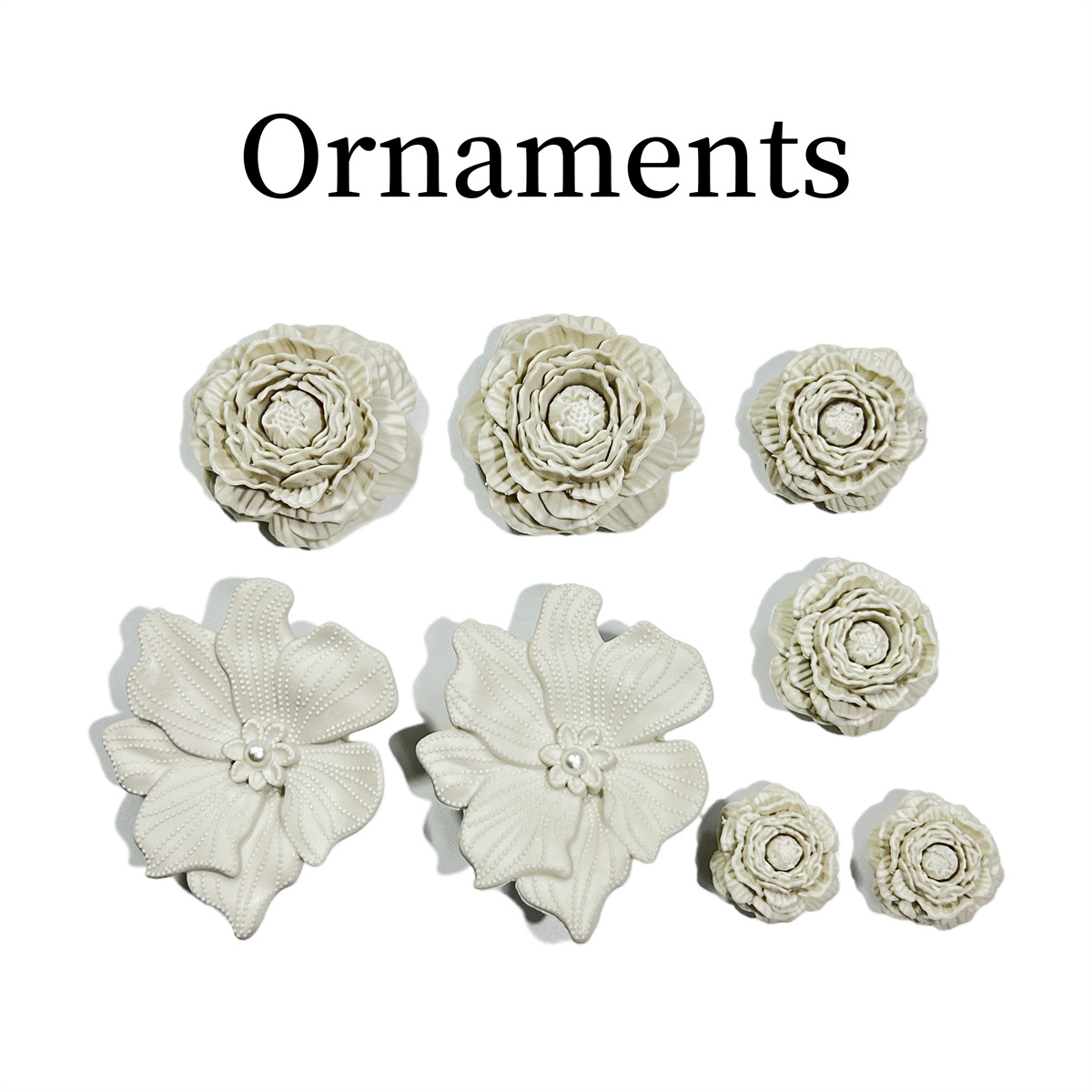 Nuevo ramo, zapatos de flores, agujeros de flores, accesorios de perlas tridimensionales de alta calidad, accesorios de bricolaje decorativos, zapatos de fragancia desmontables