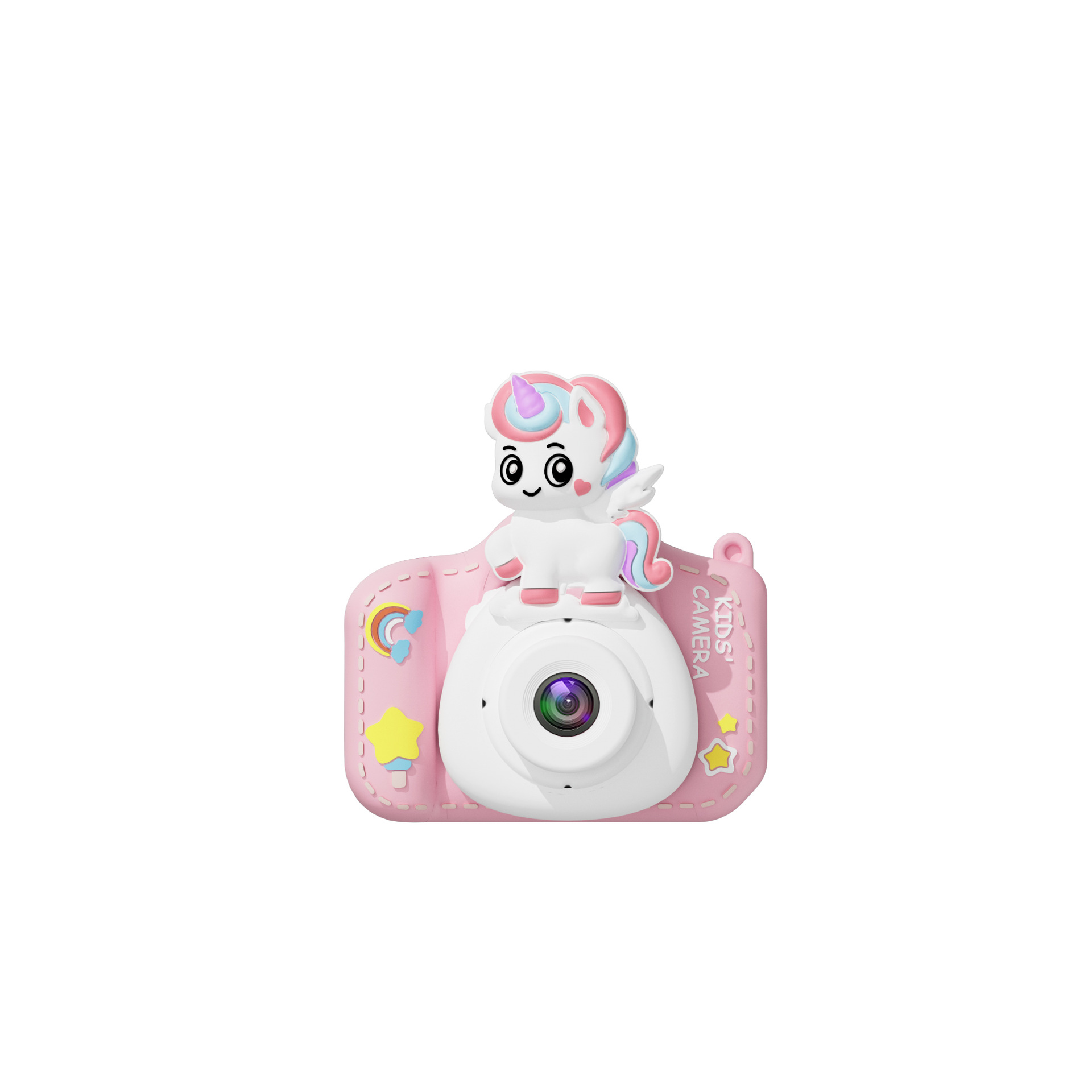 Mini Cámara Réflex Infantil de Plástico ABS con Grabación de Video para Regalo de Cumpleaños