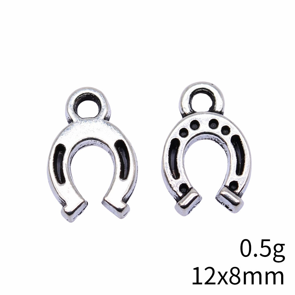 1 Piece Retro U Shape Alloy Plating Pendant Jewelry Accessories display picture 4