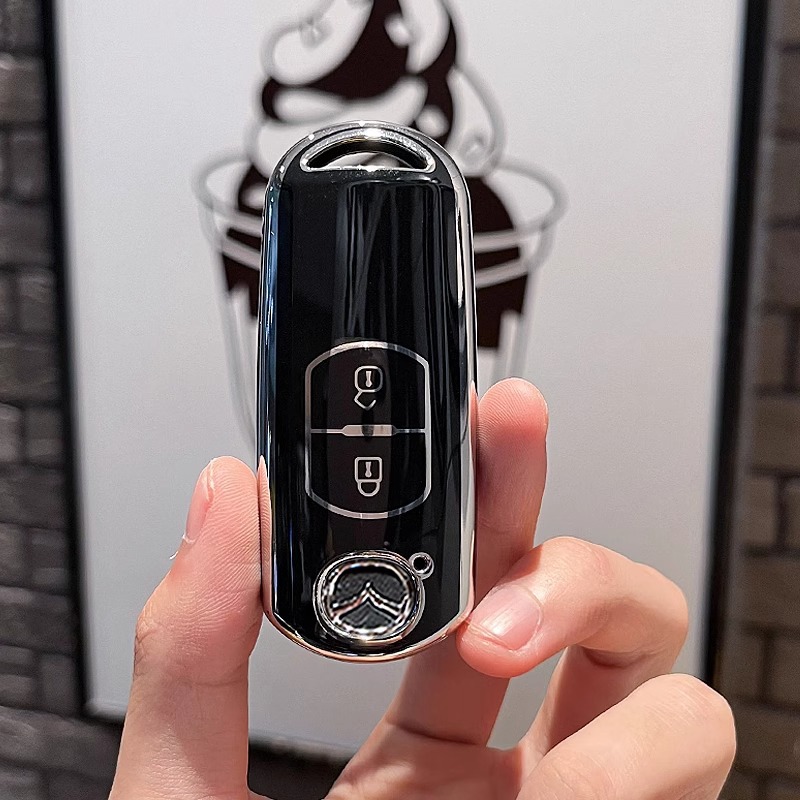 Чехол для ключа Mazda A款 2键 белый