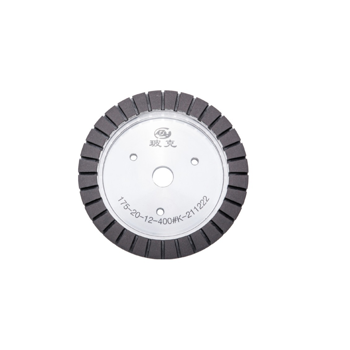 玻克带齿树脂轮175mm 高速不崩边全齿树脂轮玻璃磨轮 可议价