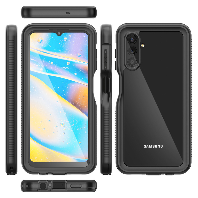 Red pepper small shell Samsung waterproof shell suitable for A13 5G diving anti-fall shell four anti-mobile phone protective shell black Red pepper small shell Samsung waterproof shell suitable for A13 5G diving anti-fall shell four anti-mobile phone protective shell black