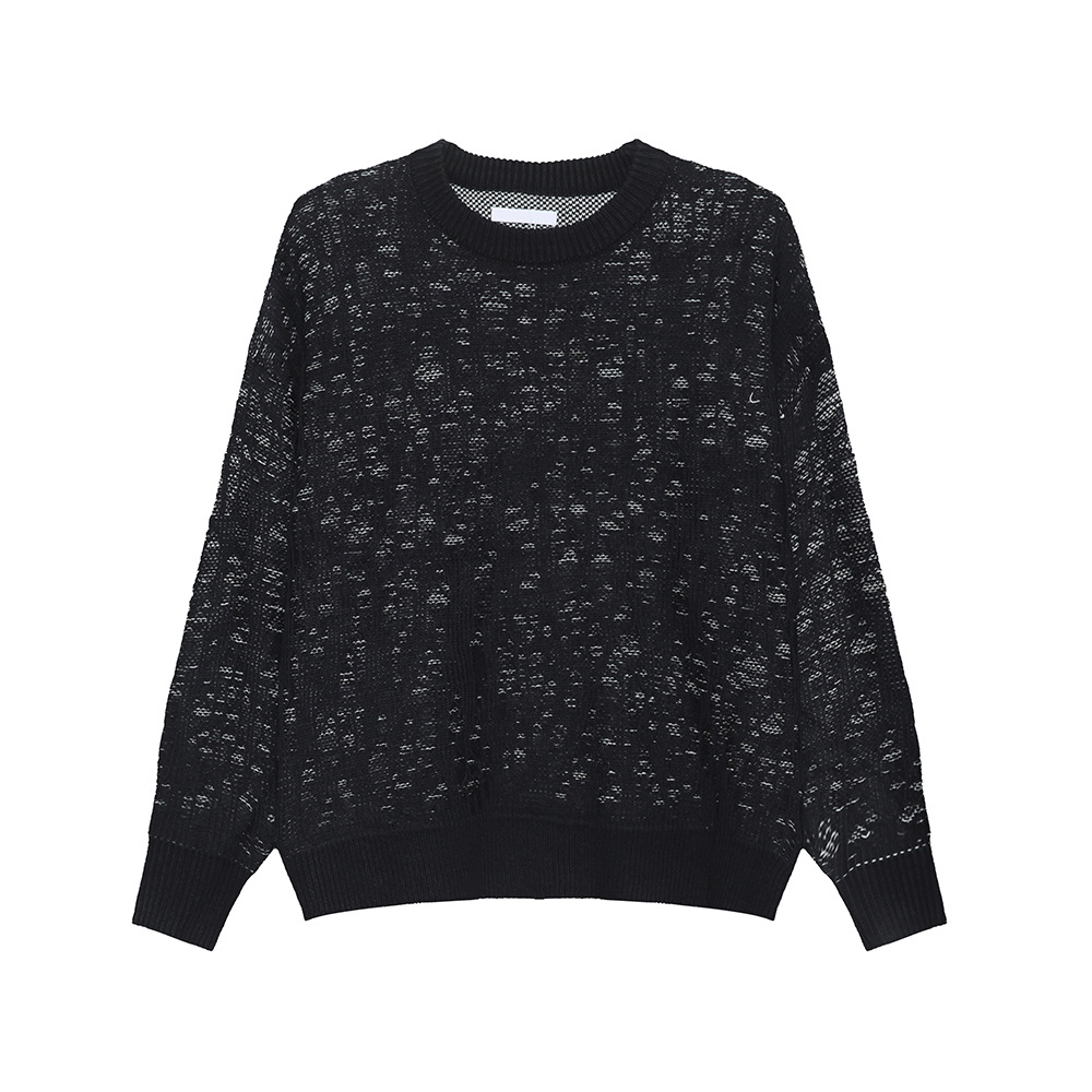 MTLCLOTHES Ropa de hombre | Nuevos productos de otoño Tops de punto de cuello redondo de viento retro japonés