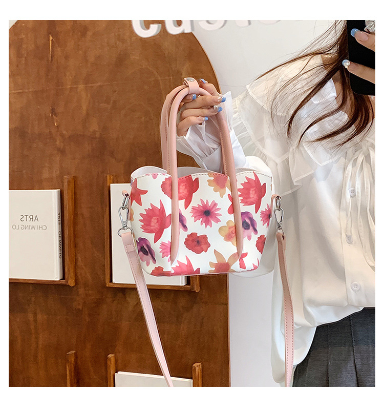 Mujeres Cuero Sintético Fruta Floral Moda Bolso Bandolera display picture 1