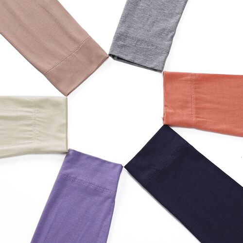 Modal solid color loose-fitting sun protection sleeve covers for outdoor activities, unisex driving arm guards, UV protection ice sleeves, thin sleeves