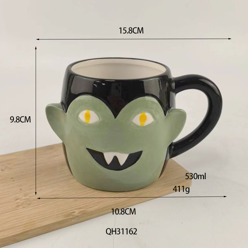 La selección estricta de Halloween taza creativa pintada vendaje taza Zombie taza 3D tridimensional taza fantasma divertido taza