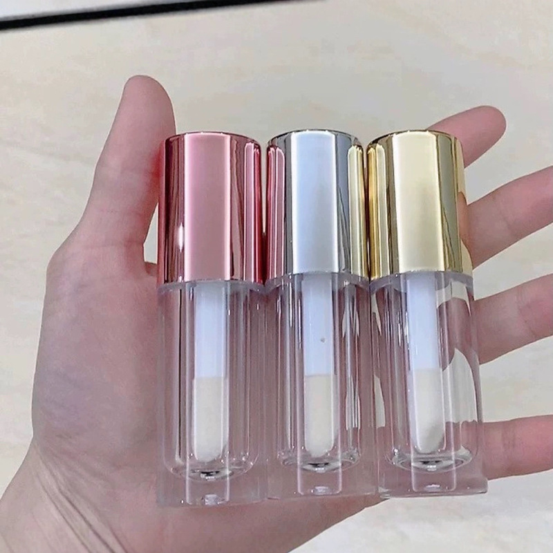 Thick Rod Round Thumb Brush Head Lip Glaze Empty Tube Lip Gloss Eyeliner Mascara Tube Cross-Border Hot-Selling Capacity 6ml Thick Rod Round Thumb Brush Head Lip Glaze Empty Tube Lip Gloss Eyeliner Mascara Tube Cross-Border Hot-Selling Capacity 6ml