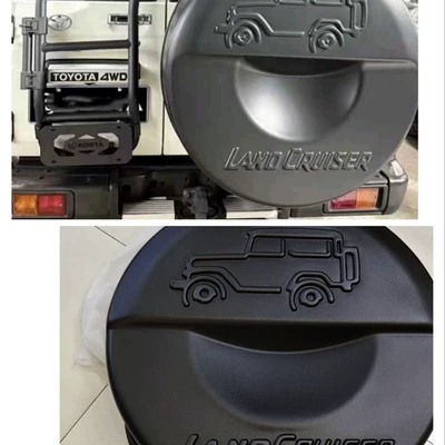 Cross-border exclusive spare tire cover suitable for Land Cruiser FJ71 75 76 78 modified tire protection cover (Tank cap)