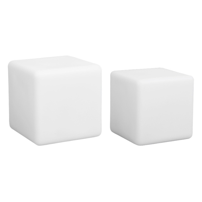 Mini luz nocturna cuadrada, juguete festivo, accesorio de escenario, luz cuadrada pequeña luminosa, logotipo, regalo para eventos, creativo.