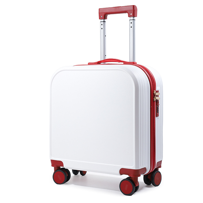 20 pulgadas Nuevo gradiente de color maleta de dibujos animados trolley caja de gran capacidad universal rueda de viaje fabricantes al por mayor