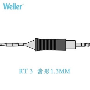 Weile Genuine WELLER RT3 Chisel Type Soldering Iron Tip Weile RT 3 Soldering Tip for WMRP WXMP Soldering Pen