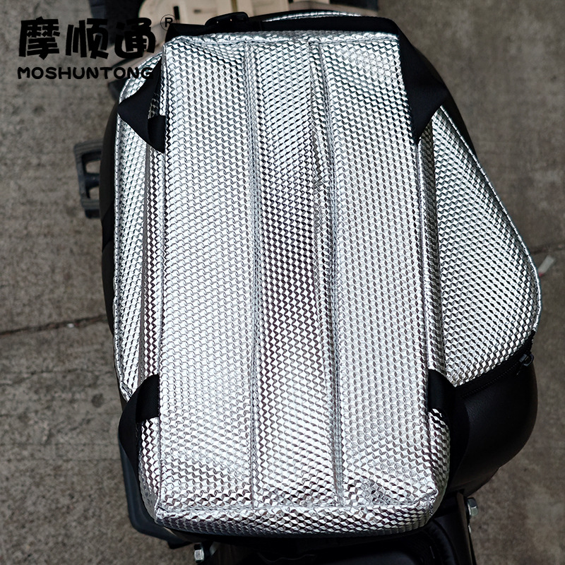Take-out electric car sunscreen cushion cover tricycle shock-absorbing seat cushion motorcycle heightening padded cushion sedentary not tired