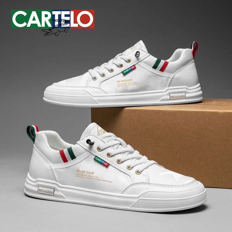 Men's Shoes Summer Breathable White Shoes Thin Ice Silk Canvas Shoes Slip-on Sports Board Shoes All-match Men's Casual Shoes