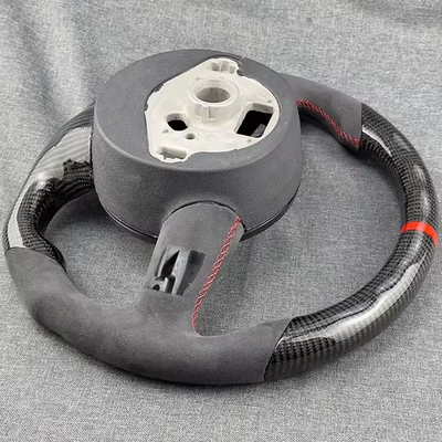 Carbon fiber steering wheel suitable Steering wheel - rs-logo-with-holes