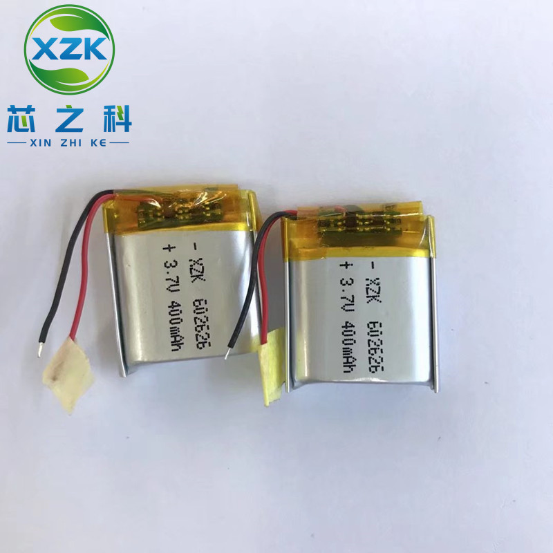可充电602626聚合物锂电池 3.7V 350MAH智能音箱美容仪医疗产品