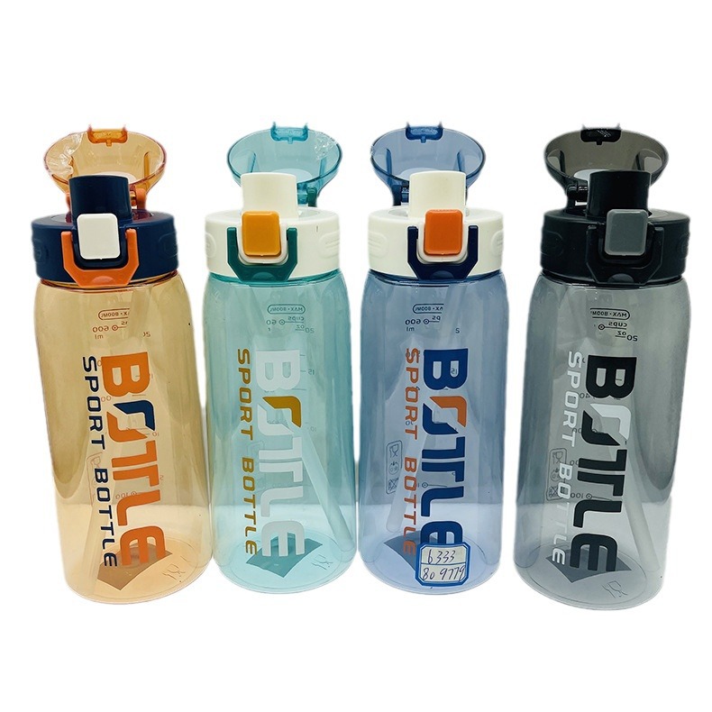 Tong 6333 espacio taza mujer estudiante deportes botella de agua portátil 1000ml cubierta de rebote taza de consumo directo taza de mano