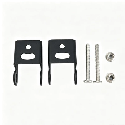 Universal cross-border motorcycle accessories, fixed brackets, scooter accessories, modified crash bars, spotlight bracket accessories, complete set (Motosiklet ləvazimatları və aksesuarları) - small-guardrail-spotlight-bracket-with-screws
