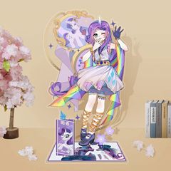 ポニーポーリーアニメ周辺のアクリル二重挿入10cm立牌二次元高颜値テーブル装飾品